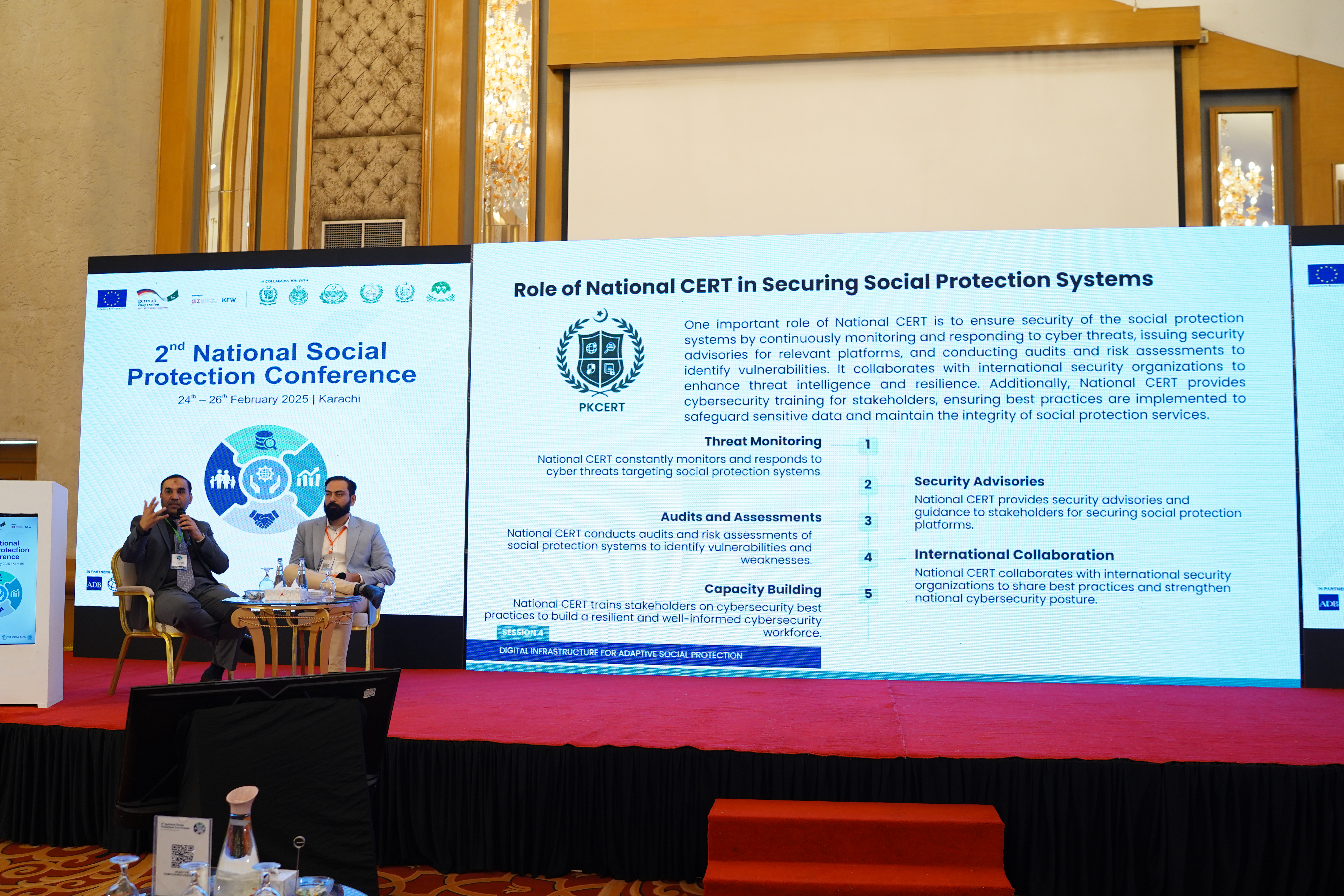 Session 4 : Digital Infrastructure for Adaptive Social Protection