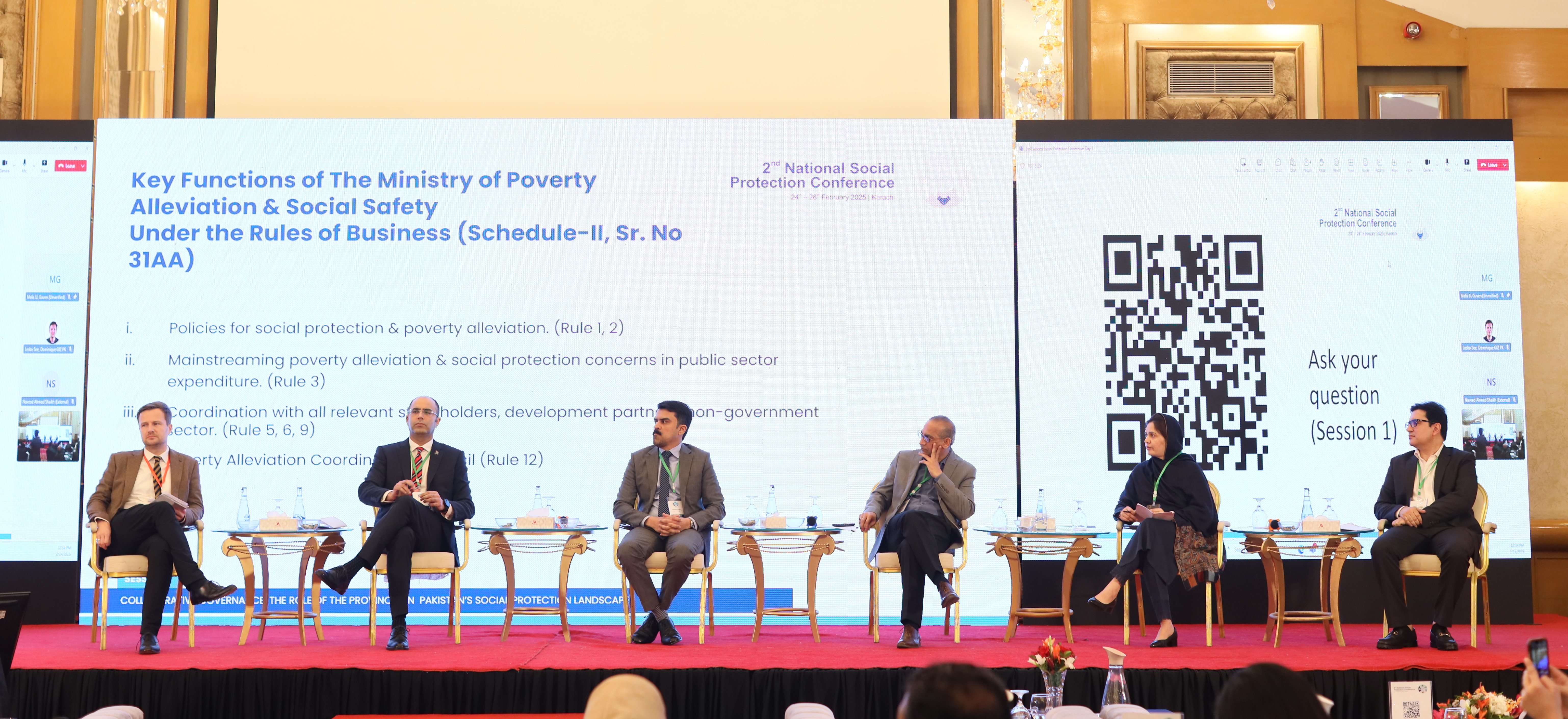 Session 1 : Collaborative Governance: The Role of the Provinces in Pakistan’s Social Protection Landscape